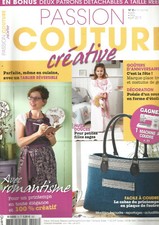 PASSION COUTURE CREATIVE N°08 TABLIER REVERSIBLE / NUITS DOUCES /CABAS PRINTEMPS