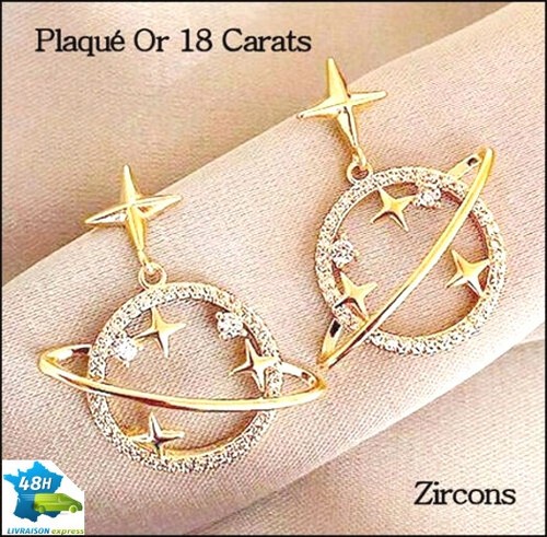 Plaqué 18k boucles - 18k,