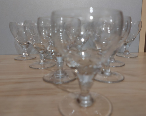 Lot verres vin - lot, à