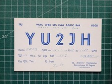 BR0657 Carte radio amateur QSL