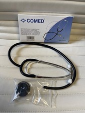 Stéthoscope  adulte  simple pavillon COMED noir  ref 43 653 45