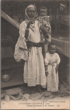 Zoo humain, Exposition coloniale de 1907, Soudan Carte postale - Zoo humain Expo