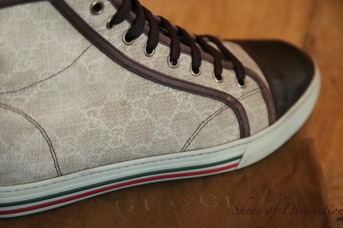 Baskets montantes gucci - baskets,