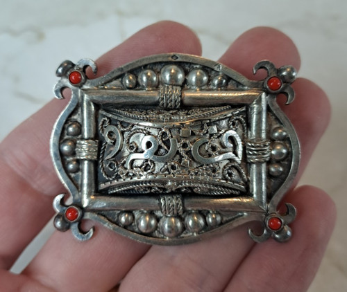 Broche ancienne berbère - berbère, en
