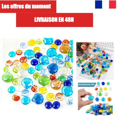 Galets décoratifs verre - décoratifs,