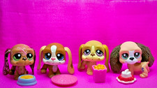 LITTLEST PETSHOP Chien Basset Hound dog #1358 1465 1655 2413   -Lot n°43