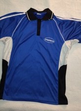 T-SHIRT/ POLO HOMME MANCHES Courtes BLEU - YASAKA Sport Taille L - TRES BON Etat