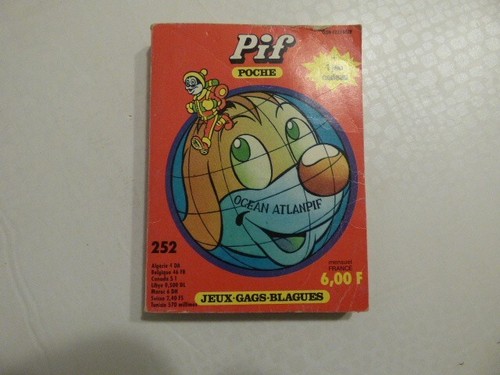 Pif poche 252 - bd, 1986