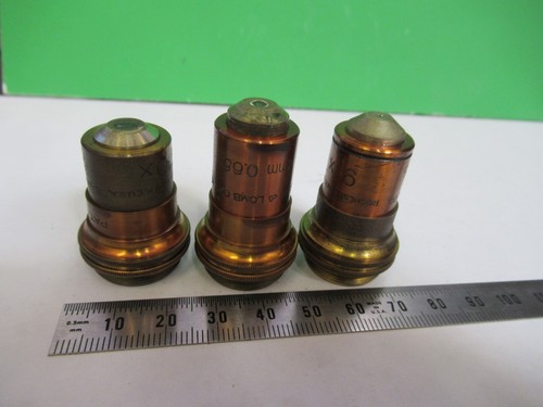 Lot objectifs bausch - objectifs,