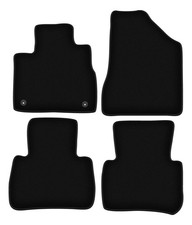 Tapis de sol en velours noir