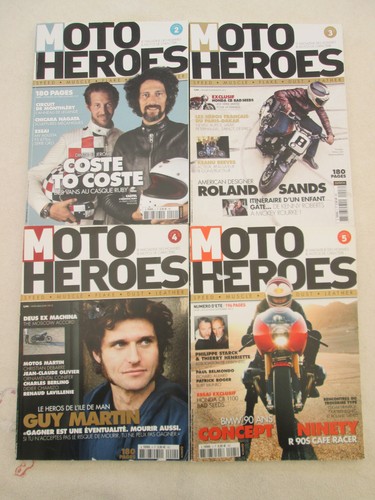 Lot revues moto heroes - lot,