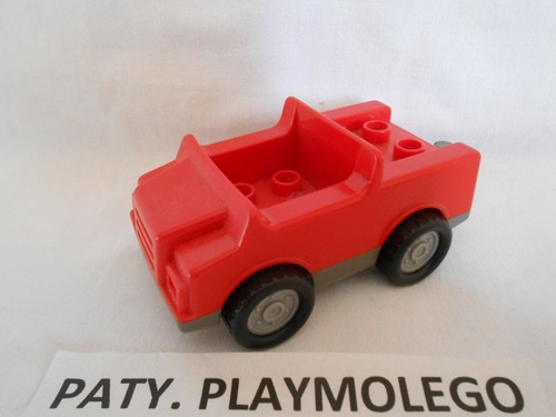 Voiture rouge lego duplo - voiture,