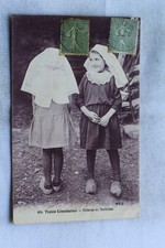 Cpa 1925, fillettes en