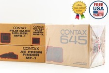 Dead Stock !! [Un Open] Contax 645 AE Finder Film Camera MFB-1 MFB-1A From JAPAN