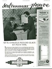 Publicité ancienne Frigidaire