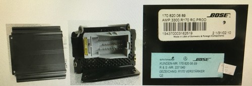 Amplificateur bose mercedes - amplificateur,