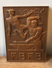 Plaque Bas Relief Art déco