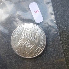 MONNAIE DE 100F   CHARLEMAGNE  EN ARGENT MASSIF 900% lot  9