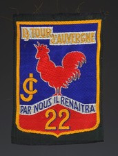 ÉCUSSON GROUPEMENT 22 JOFFRE