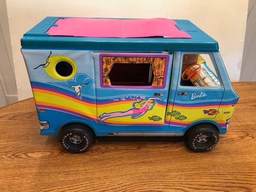 Barbie beach bus surfer camper - barbie,