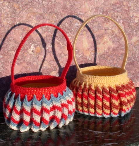 Lot paniers vintage - paniers,
