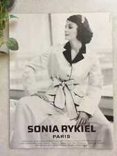 Publicité Sonia Rykiel 1995 Helena Christensen Testino advertising mode advert