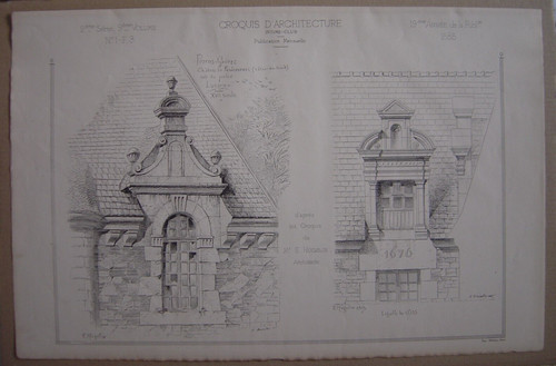 Grand croquis archi lucarne - croquis,