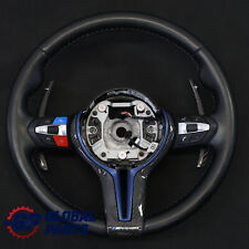 Volant BMW F87 M2 F80 M3 M Performance Cuir Noir Palettes Changement Vitesse