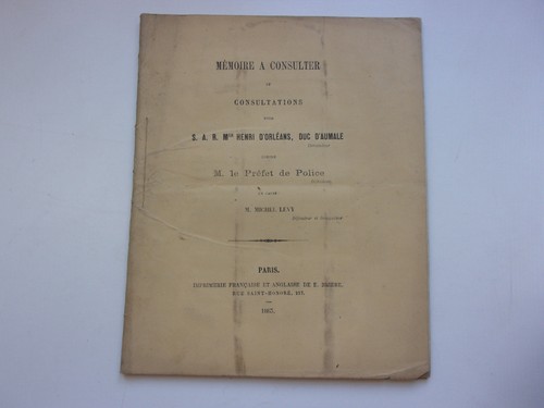 Henri orleans duc aumale - d'aumale,