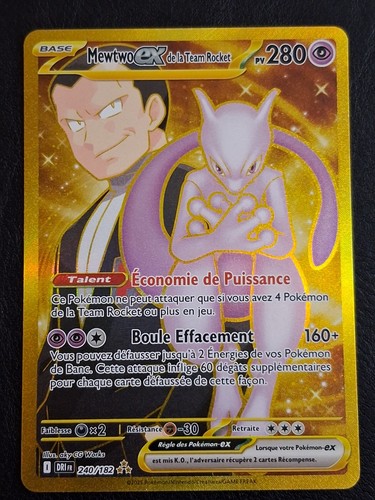 Carte pokémon mewtwo - carte,