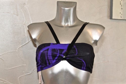 Maillot bain bandeau noir - maillot,