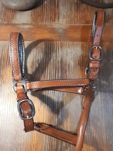 Licol artisanal cuir - artisanal, en