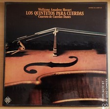 MOZART: String Quartets TELEFUNKEN Stereo DANISH QUARTET Box Set 5 LP MINT