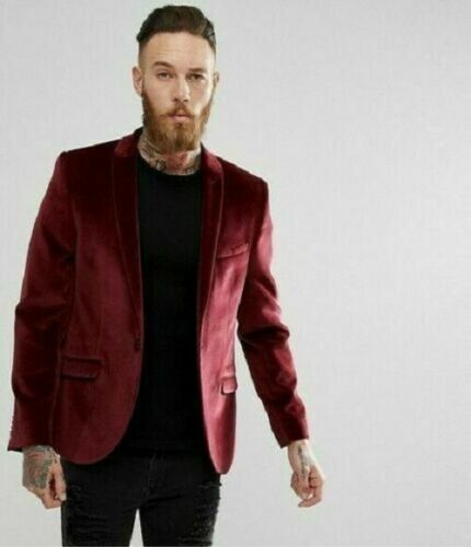 Veste fumeur maroon - de, pour