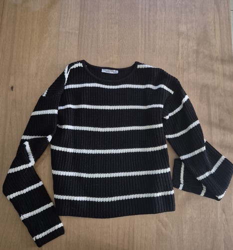 Pull fille ans maille noir - pull,