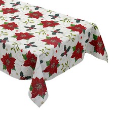 Nappe de Table en Toile Cirée Étoile de Noël P847-3 Carré Rond Oval