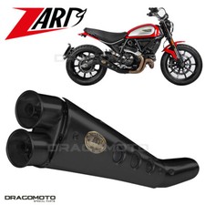 SCRAMBLER 800 DUCATI 2021 2022 ZARD Pot échappement Noir Homologué ZDU797S10S...