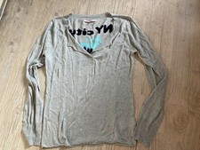 Pull Berenice maille cachemire et soie gris taille L