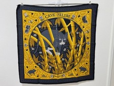 Étole foulard en soie Hermes