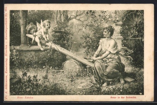 Carte postale artiste - postale, d'artiste