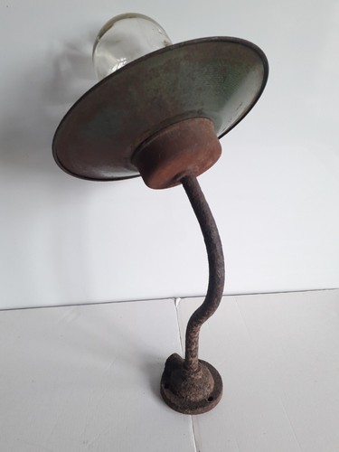 Ancienne lampe cour col - ancienne, de