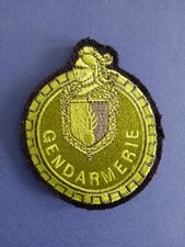 GENDARMERIE - ECUSSON BRODE