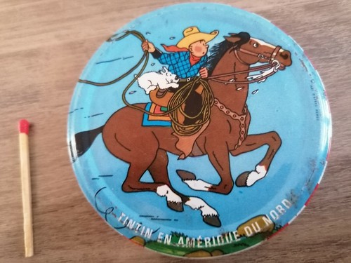 Tintin publicitaire pots - tintin,