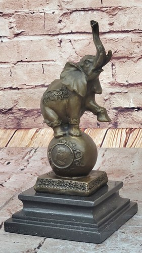 Statue sculptée éléphant - sculptée, d'Éléphant