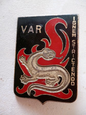 insigne de pompier du var