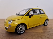 █▓▒ ★ 1/18 FIAT 500 LOUNGE JAUNE - 2007 - NOREV 187741 ★▒▓█
