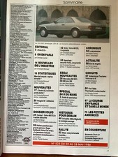 b)AUTO HEBDO du 18/06/1986; Match Jaguar XJC Contre Type E 25 Bougies pour 2 V12