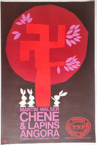 Affiche théâtre tnp chene - -,