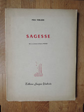 Paul Verlaine Sagesse édt J