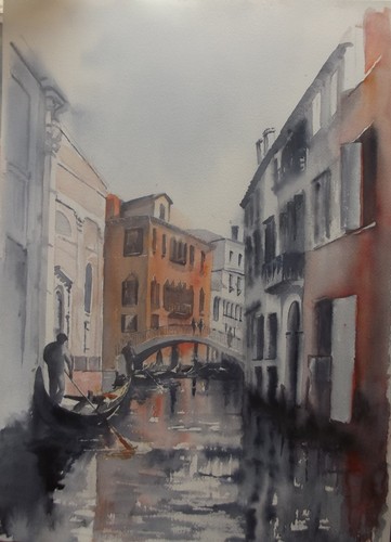 Aquarelle originale signée